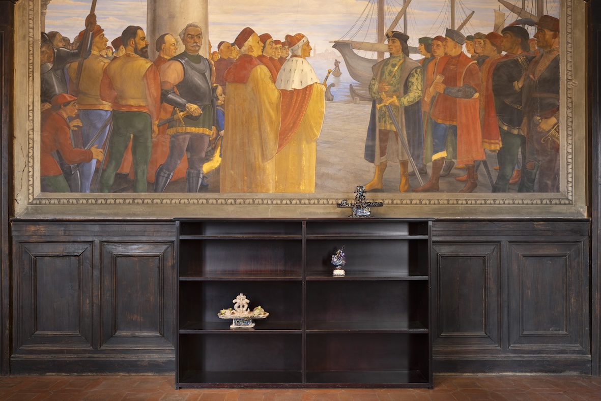 Trisha Baga, installation view at Palazzo Raimondi, Cremona Contemporanea | Art Week 2025, ph. Rossetti/Chico